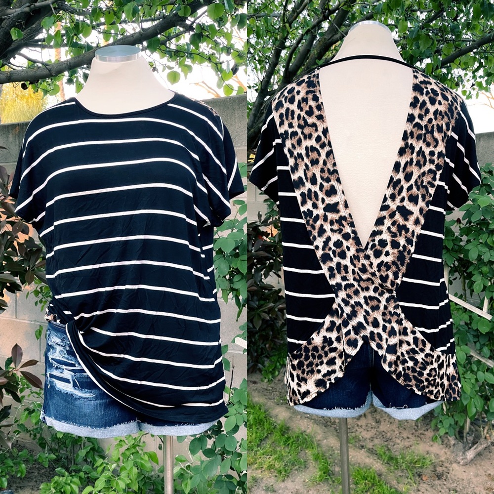 Black white Leopard